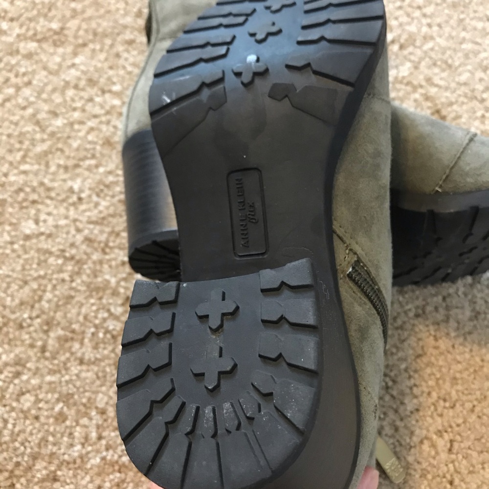 Sage Green Booties - Picture 4 of 6